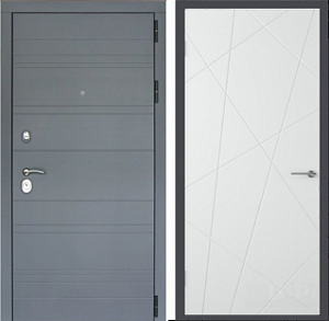 Товар Дверь ЗД Лира Софт графит DIS006837