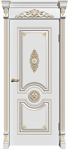 Товар Межкомнатная дверь Легенда Олимп РАЛ 9010 глухое ост